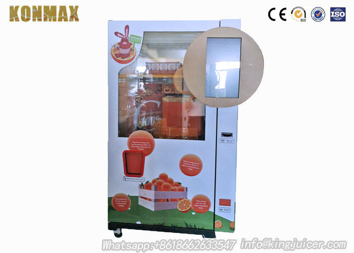 Saudi Arabia Market Mini Size Orange Vending Machine 304 Stainless Steel