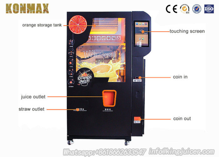 Saudi Arabia fresh orange juice vending machine With Ozone