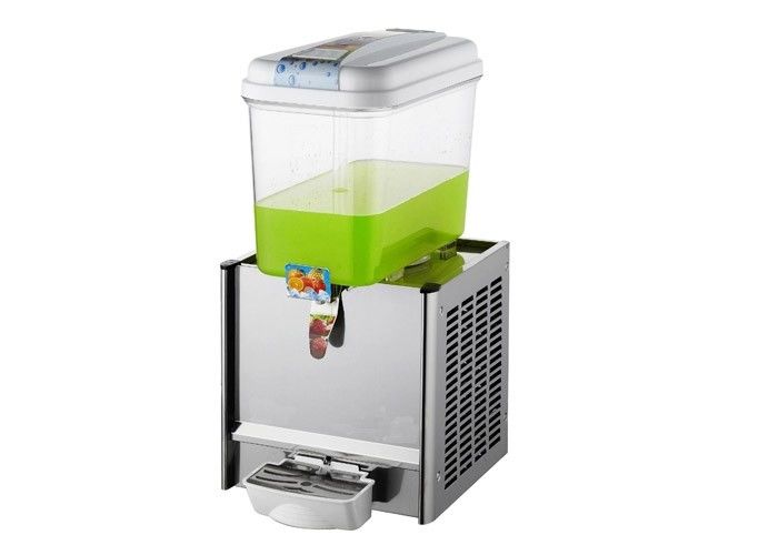 240W Commercial Fruit Juice Dispenser 18 liter Chilled Drink Dispenser