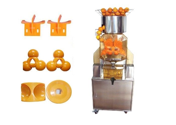 40 Pound Hopper Automatic Orange Squeezer , Pomegranate Juice Machine