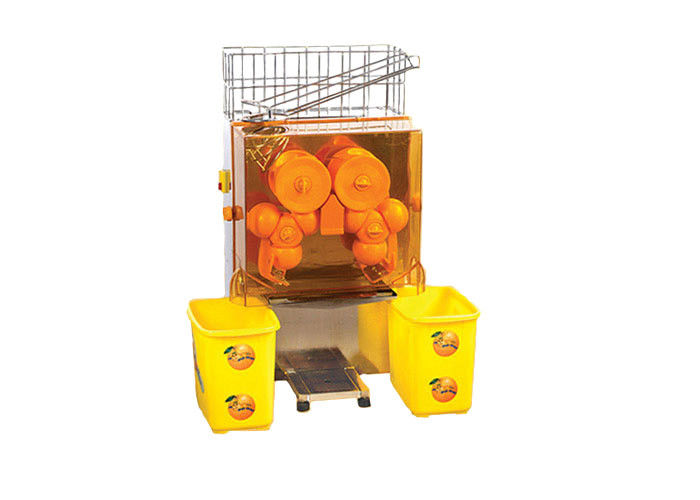 Electric Commercial Auto Feed Orange Juice Squeezer Machine , Orange