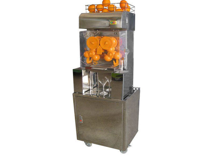 Auto Feed Hopper Electric Citrus Juicer , Stainless Steel Lemon Squeezer