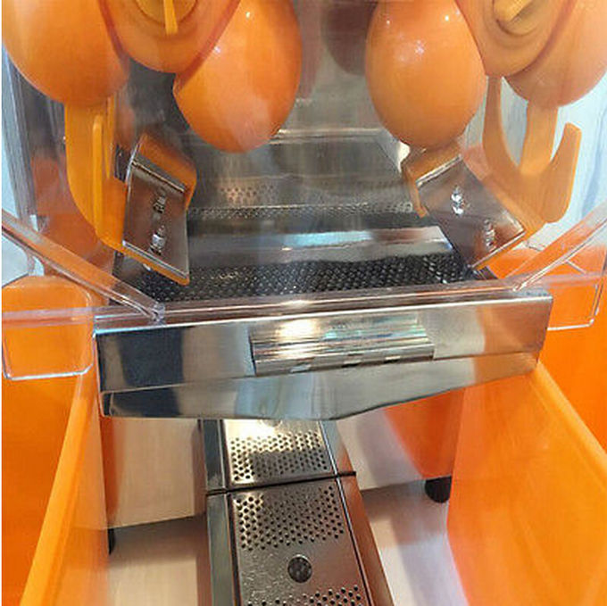 220V Commercial Automatic Orange Juice Machine / Stainless Steel Lemon