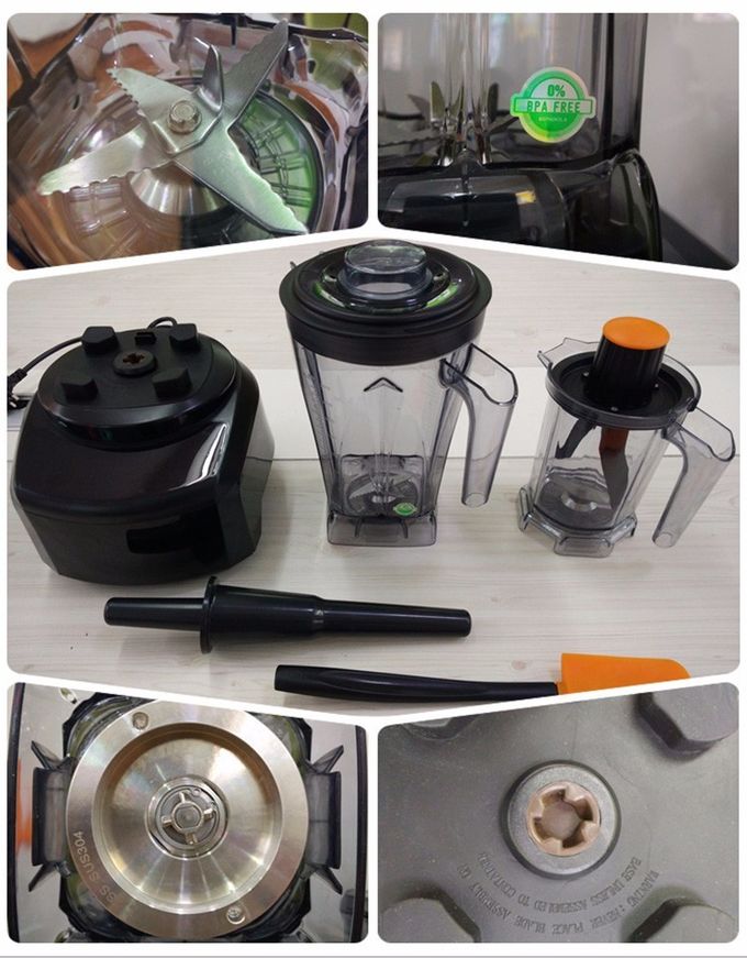 Japanese High-Carbon Blade Stainless Steel Blender Fruit Blender Machine CE