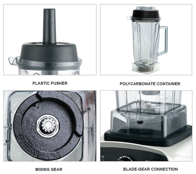 Fruit Soybean Mixer Commercial Blender Machine With Micro Computer Control