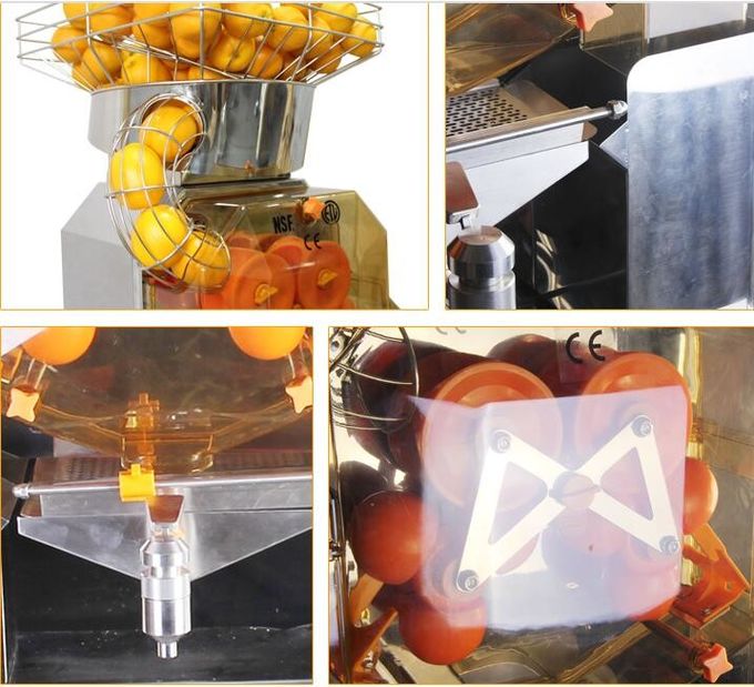 Commercial Fresh Squeezed Orange Juice Machine For Cafes / Juice Bars