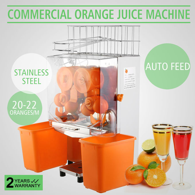 Catering Commercial Orange Juice Squeezing Machine With Peeling Off