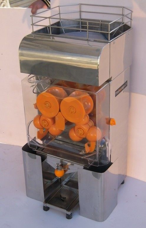 Automatic Electric Commercial Orange Juicer Machine 370W High Power