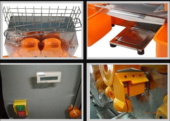 Large Stainless Steel Pomegranate Orange Juicer Machine , Bar Auto Orange Press Juicers