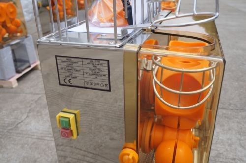 Large Stainless Steel Pomegranate Orange Juicer Machine , Bar Auto Orange Press Juicers