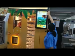 Konmax fresh squeezed orange juice vending machine