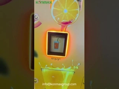 Konmax fresh squeezed orange juice vending machine
