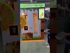 Hot 24 Hours Selling Fruit Orange Juice Vending Machine For Park Shopping Mall University