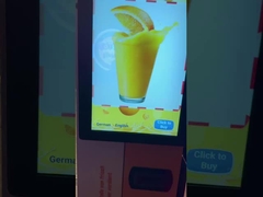 Versatile 100% Pure Automatic Orange Juicer Commercial Fresh Orange Juice Vending Machine
