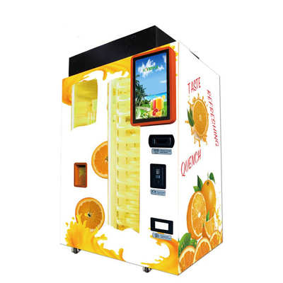 Adopted Software Control Kernel Orange Fresh Vending Machine With Cup Lid