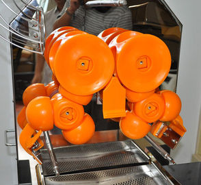 Commerical Automatic Orange Juicer Machine Food Grade Stainless Steel Body