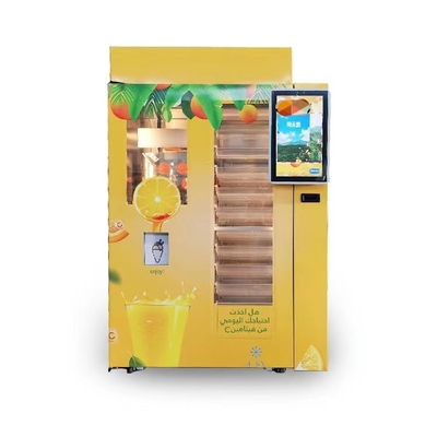 24 Hours Self Service Orange Juice Drinks Vending Machine Touch Screen Fresh Fruit 12 OZ