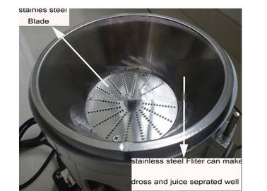 Small Professional Fruit Juice Extractor , Fruit Juice Extraction Machine