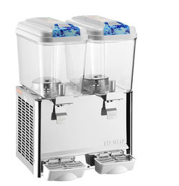Double Tanks 18 L Commercial Cold Juice Dispenser With Mixing Pole