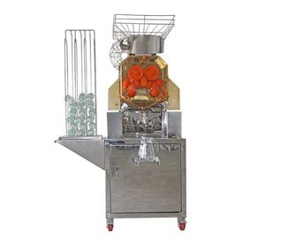 Stainless Steel Automatic Orange Juicer Squeezer / Commercial Citrus Juicers