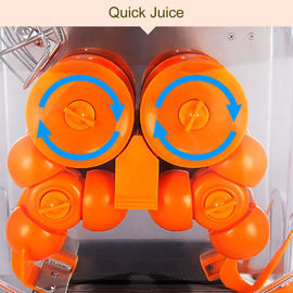 120W Low Noise Commercial Orange Juicer Machine 304 Stainless Steel For Supermarket