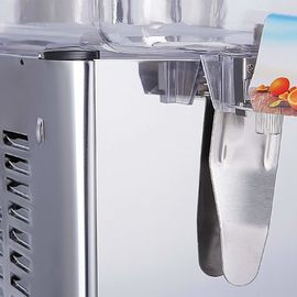 Commercial Stainless Steel Body Fruit Juice Dispenser With Pump Spraying System