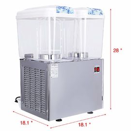 Double Tanks 18 L Commercial Cold Drink Dispenser/Cold Beverage Dispenser