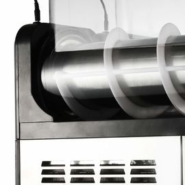 Juice Drinking PVC Stainless Steel Frozen Slush Granita Machine Automatic Cleaning