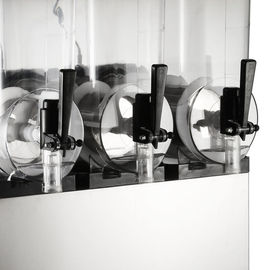 Triple Bowls Frozen Slush Machine 304 Stainless Steel With r134a Refrigerant