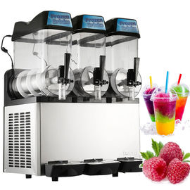 12L×3 800W Ice Slush Machine , Commercial Slush Machine For Frozen Beverage