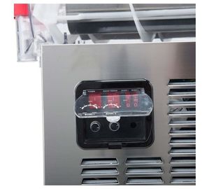 110V Slushy Machine 10L Margarita Frozen Drink Maker 600W Automatic Clean Day and Night Modes for Supermarkets Cafes Res