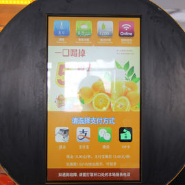 Coin And Note Payment Fresh Orange Juice Vending Machine With Cooling System