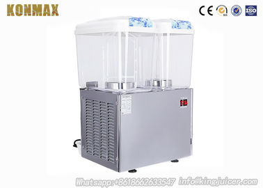 CE plastic and stainless steel electric cold drink juice dispenser