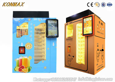 Customized Freshly Squeezed Fruit Vending Machine For 330-450 Ml Cup Size
