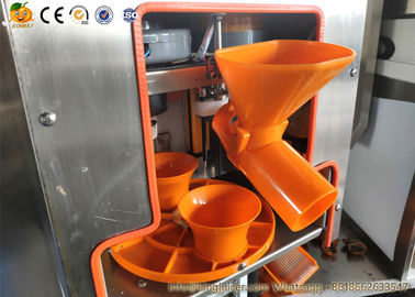 Coin And Note Payment Fresh Orange Juice Vending Machine With Cooling System