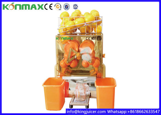 Stainless Steel Commercial Orange Juicer Machine / Fruit Juice Maker
