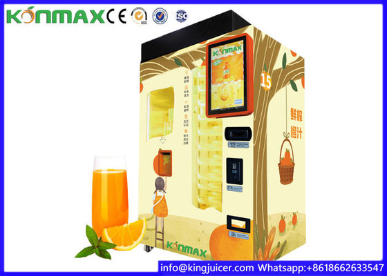 orange juicer vending machine automatic for sale  , Fruit Vending Machine OEM Payment System