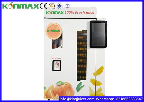 Self Service Automatic Reverse Fresh Juice Vending Machine For Shopping Mall