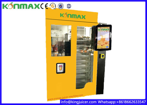 24 hours unattended fresh commercial orange juice vending machine