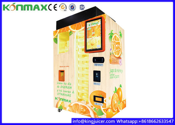 Commercial Auto Orange Juice Vending Machine Apple Pay Wechat Alipay Payment