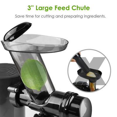 Slow Masticating Juicer Extractor With Reverse Function, Cold Press Juicer Machine