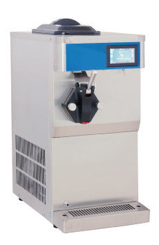 Single Flavor Soft Ice Cream Machine Large Output With Patent Magnet Air Pump