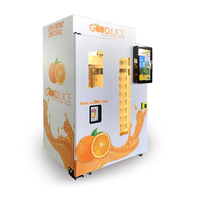 Commercial Auto Juice Vending Machine Multi Payments For Subway Station
