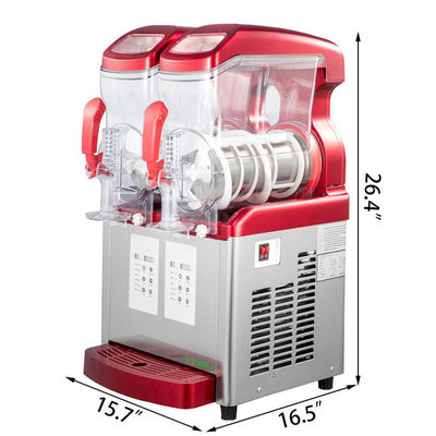 R134a 6 Liter Margarita Frozen Slush Drink Machine Auto Temperature Control