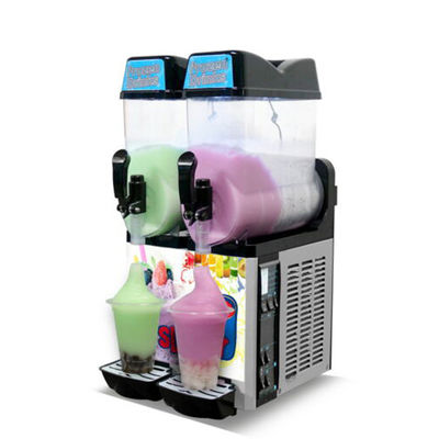 Double Tank Commercial Frozen Drink Machine / Smoothie Maker for Household