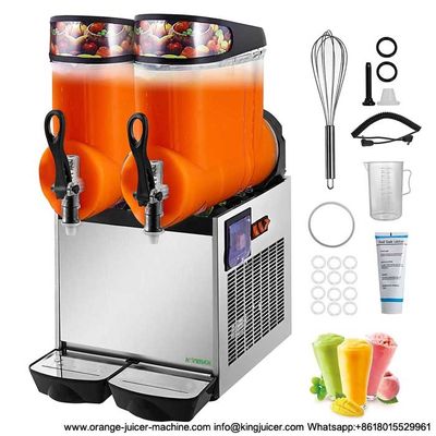 2x12L Dual Bowl Cafes Restaurants  Margarita Ice Machine Slushie Maker