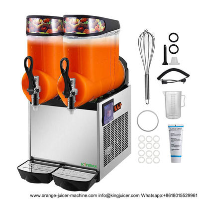 Air Cooled Electric Rotating Drink Ice Slush Machine For Cocktails
