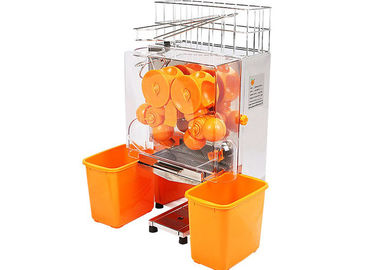 Electric Commercial Auto Feed Orange Juice Squeezer Machine , Orange Press Juicer