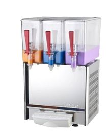 Commercial Three Bowls Cold Drink Dispenser For Cafe or Fruit juice dispenser