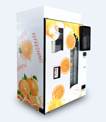 100% Pure Orange Juice Vending Machine Automatic With Easy Payment Way Cash / Coin